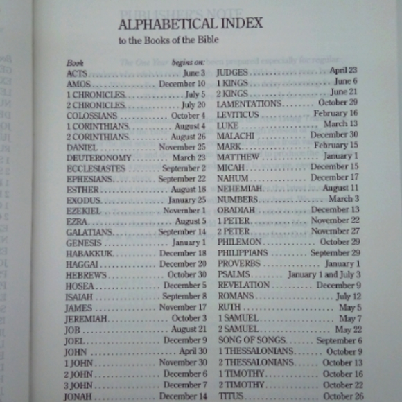 The One Year Bible Premium Slimline New Living Translation Hardcover NLT - Picture 4 of 8